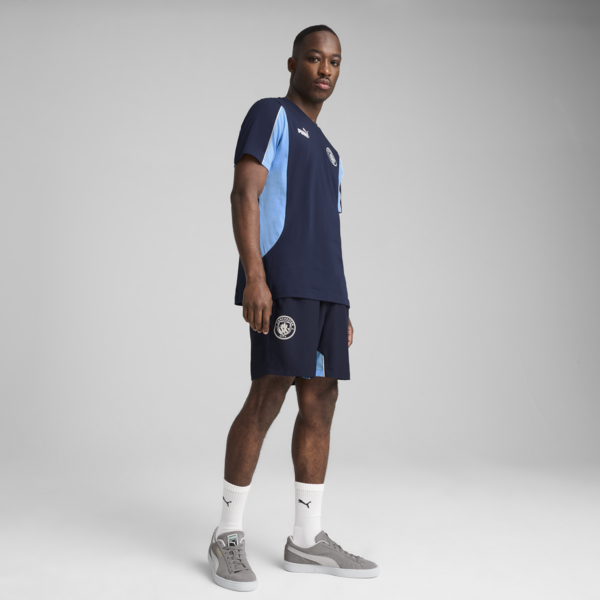 Manchester City ftblARCHIVE Shorts Men, PUMA Navy-Team Light Blue, large-MEX