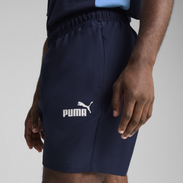 Manchester City ftblARCHIVE Shorts Men, PUMA Navy-Team Light Blue, large-MEX