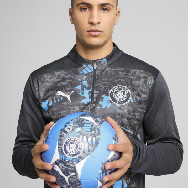 Buzo pre-partido Manchester City para hombre, Strong Gray-Cool Light Gray, large-ARG