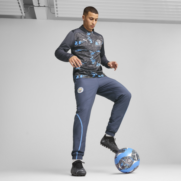 Buzo pre-partido Manchester City para hombre, Strong Gray-Cool Light Gray, large-ARG
