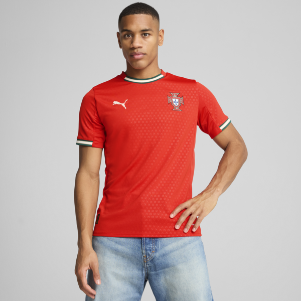 Portugal 2025 Home Jersey Men, Sport Red-Sugared Almond, large-ZAF