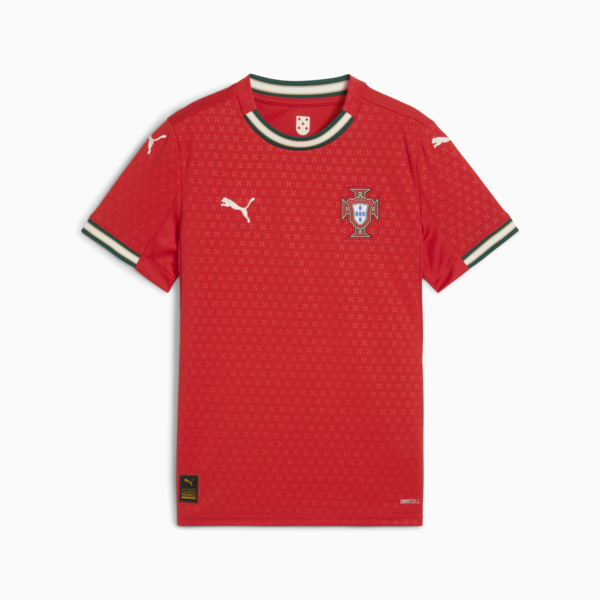 Portugal 2025 Home Jersey Youth, Sport Red-Sugared Almond, large-ZAF