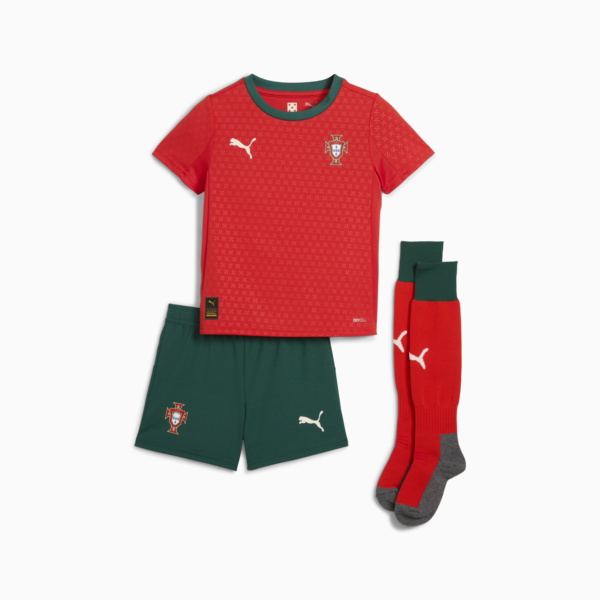 Portugal 2025 Home Minikit Kids, Sport Red-Sugared Almond, large-ZAF