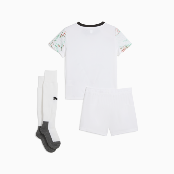 Portugal 2025 Away Minikit Kids, PUMA White-PUMA Black, large-ZAF