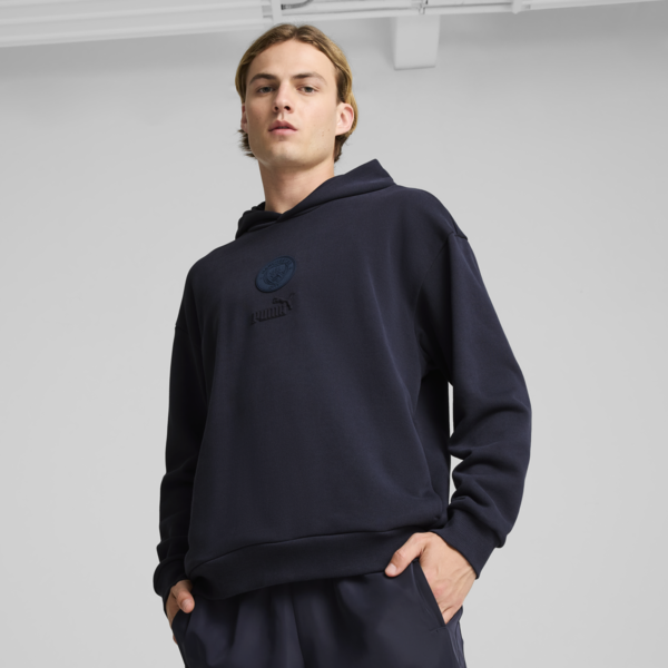 Buzo con capucha Manchester City para hombre, New Navy, large-ARG