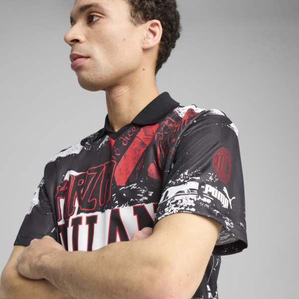 Camiseta AC Milan ftblNRGY+ Retro para hombre, For All Time Red, large-MEX
