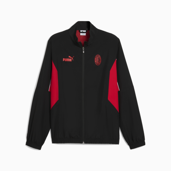 Chamarra AC Milan ftblARCHIVE para hombre, PUMA Black-For All Time Red, large-MEX