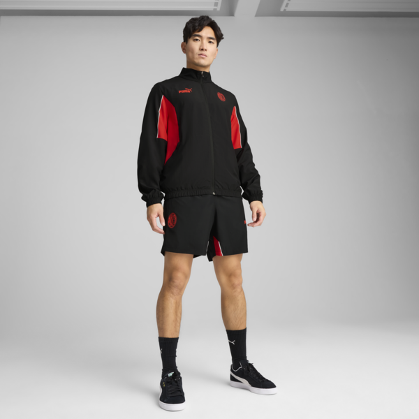 Chamarra AC Milan ftblARCHIVE para hombre, PUMA Black-For All Time Red, large-MEX