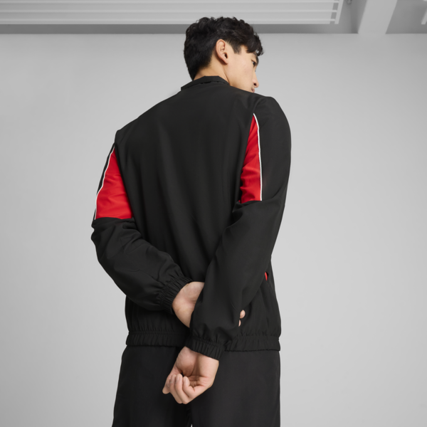 Chamarra AC Milan ftblARCHIVE para hombre, PUMA Black-For All Time Red, large-MEX