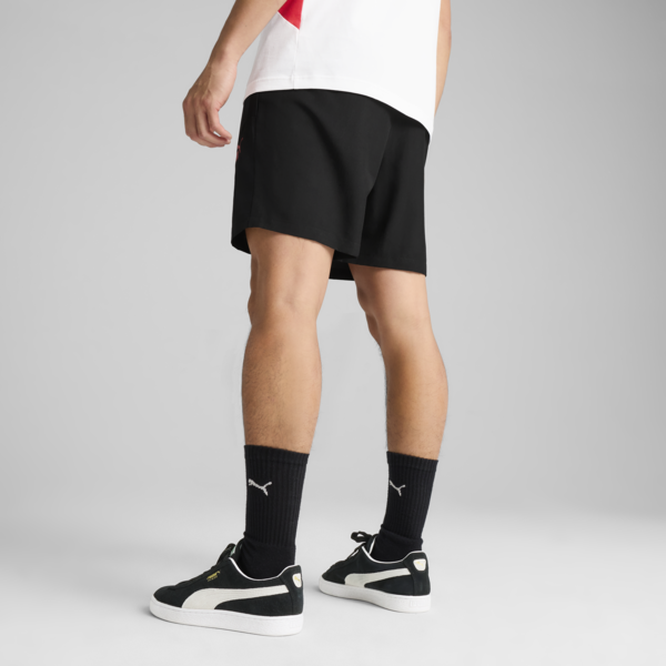 Shorts AC Milan ftblARCHIVE para hombre, PUMA Black-For All Time Red, large-MEX