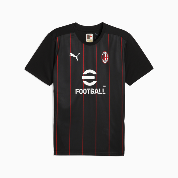Camiseta pre-partido AC Milan para hombre, PUMA Black-For All Time Red, large-ARG