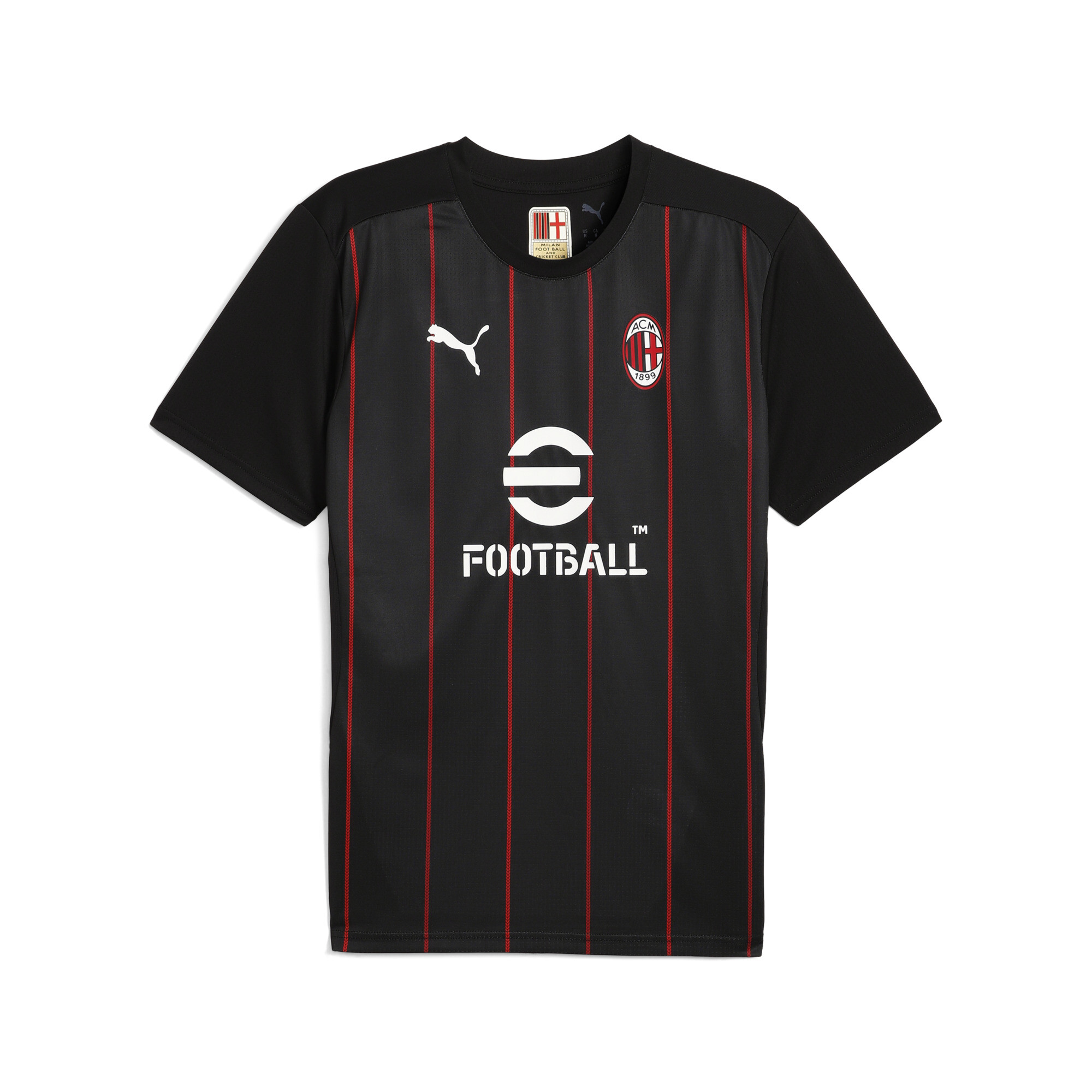 Puma AC Milan Aufwärmtrikot Herren | Black/Red | Größe: XL