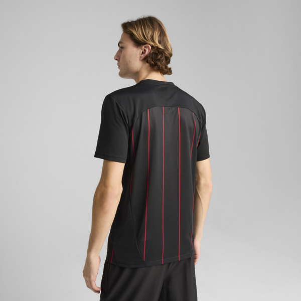 Camiseta pre-partido AC Milan para hombre, PUMA Black-For All Time Red, large-ARG