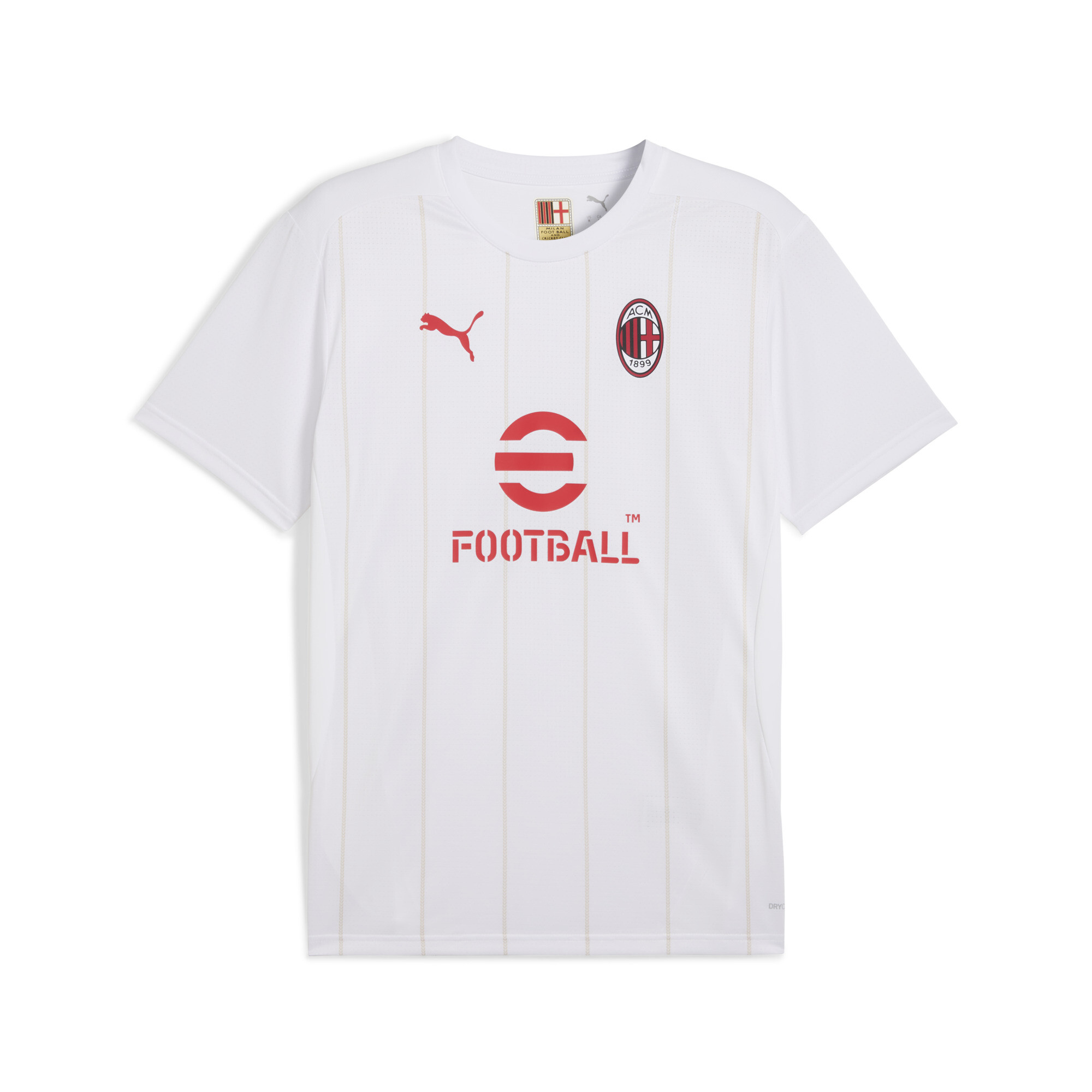 Puma AC Milan Aufwärmtrikot Herren | White/Putty | Größe: L