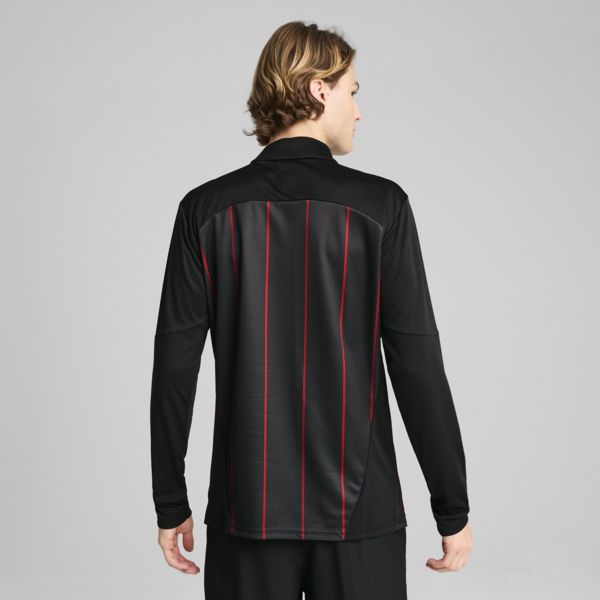 Remera pre-partido AC Milan para hombre, PUMA Black-For All Time Red, large-ARG