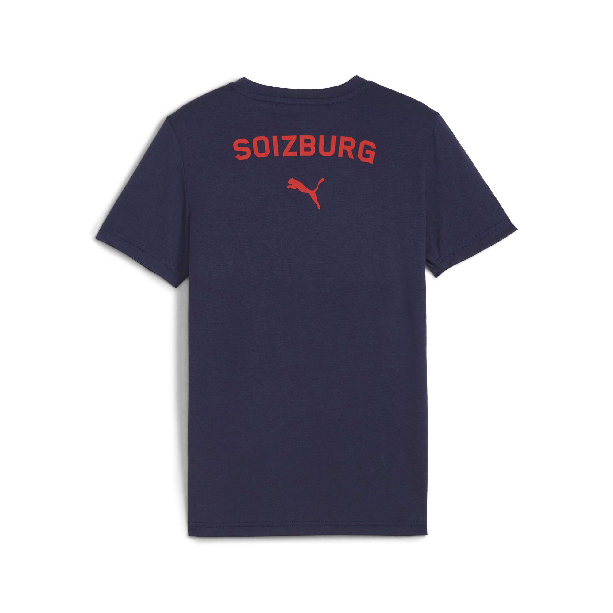 Puma FC Red Bull Salzburg Casuals Tee Youth, Blue, Size 5-6Y, Clothing