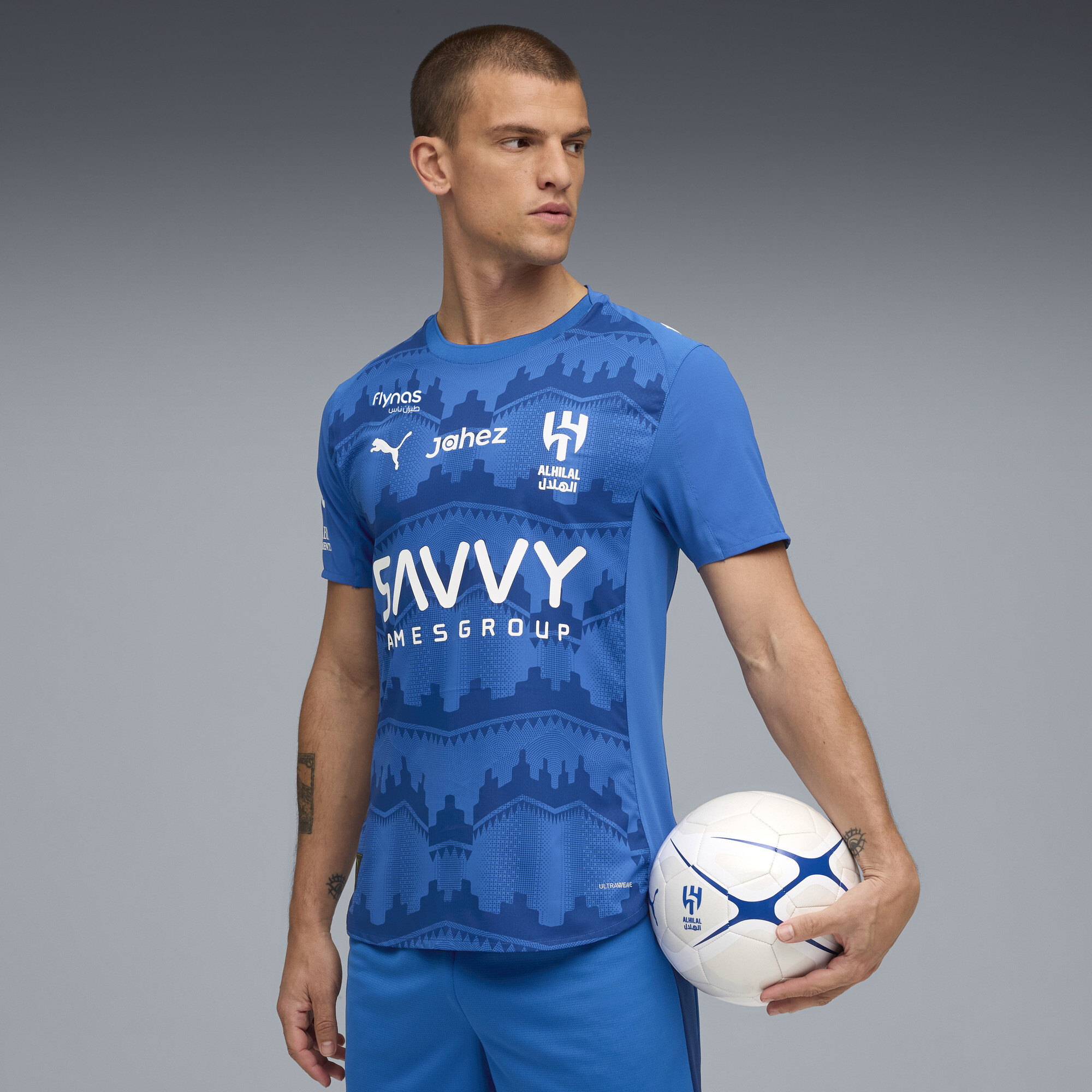 Al-Hilal SFC 25/26 Authentic Home Jersey Men | Team Jerseys | PUMA