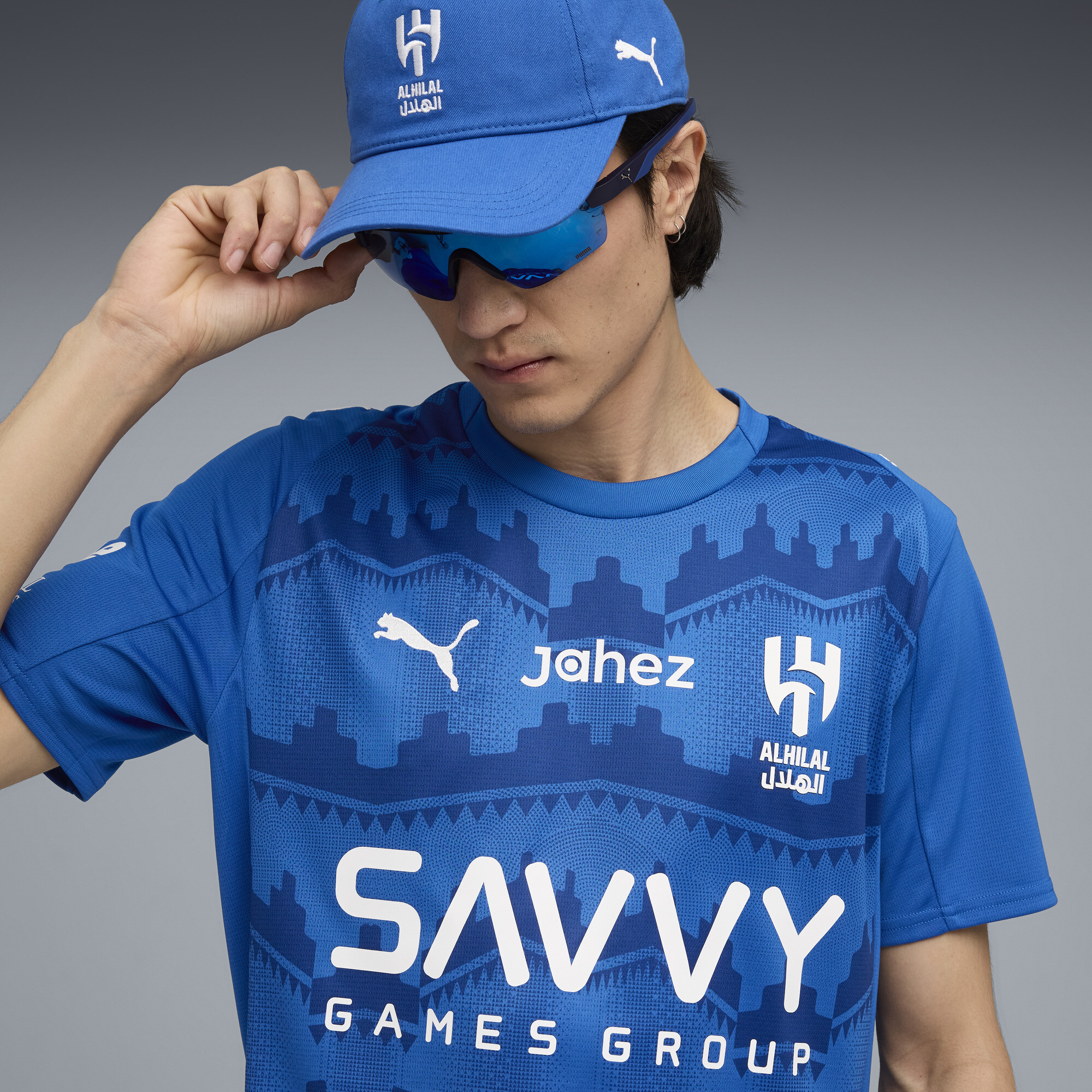 PUMA Al-Hilal SFC 25/26 thuisshirt voor Heren, Blauw, Maat 3XL thumbnail 5