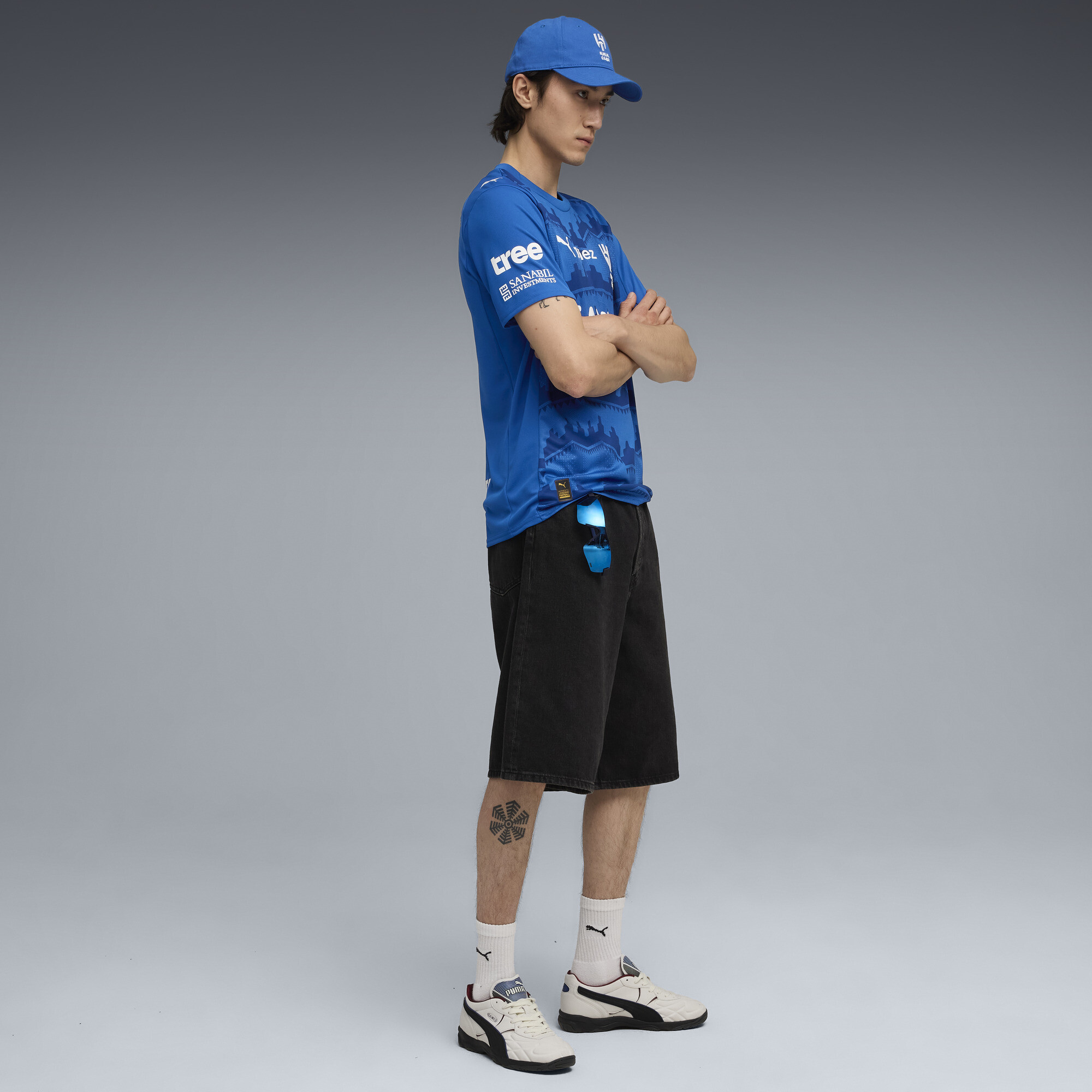 PUMA Al-Hilal SFC 25/26 thuisshirt voor Heren, Blauw, Maat 3XL thumbnail 4