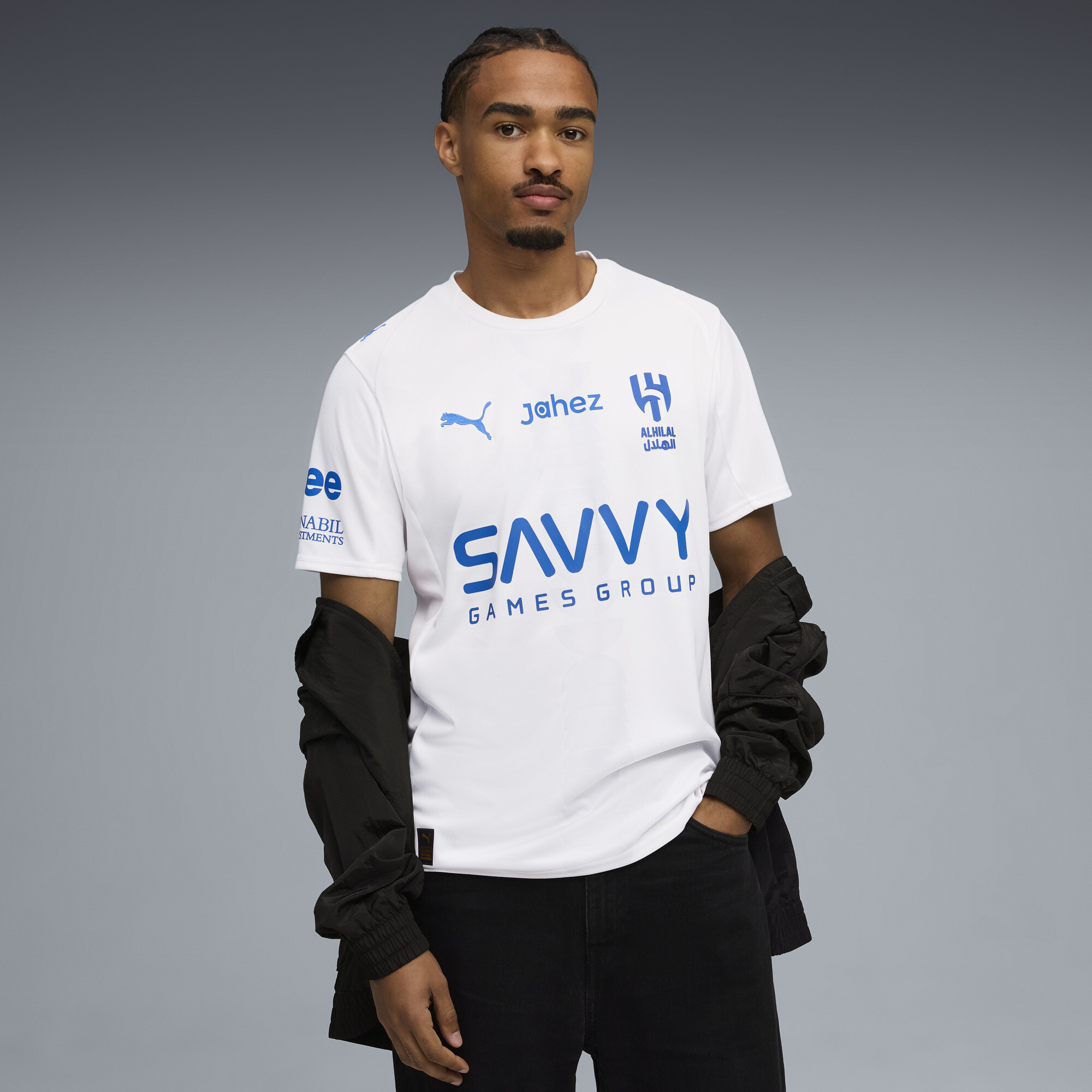 PUMA Al-Hilal SFC 25/26 uitshirt voor Heren, Blauw/Wit, Maat 3XL thumbnail 6