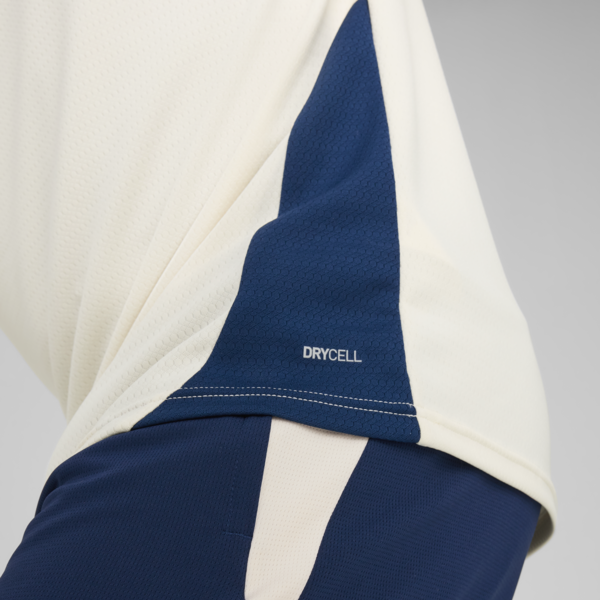 Buzo para entrenar con cierre de un cuarto para hombre de Portugal, Sugared Almond-Persian Blue, large-ARG