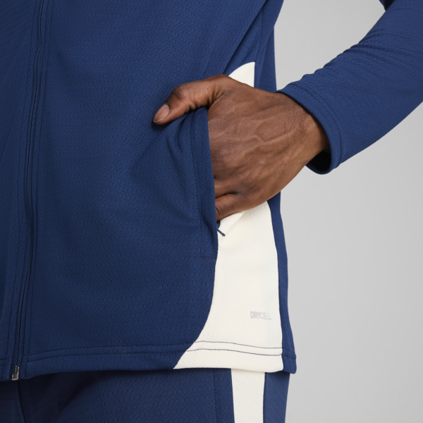 Portugal Training Jacket Men, Persian Blue-Sugared Almond, large-ZAF