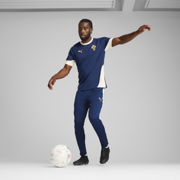 Portugal Training Pants Men, Persian Blue-Sugared Almond, large-ZAF
