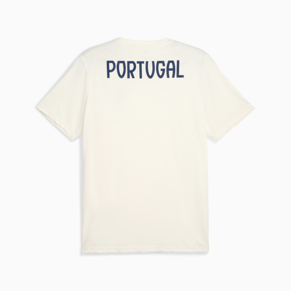 Portugal Casuals Tee Men, Sugared Almond-Persian Blue, large-ZAF