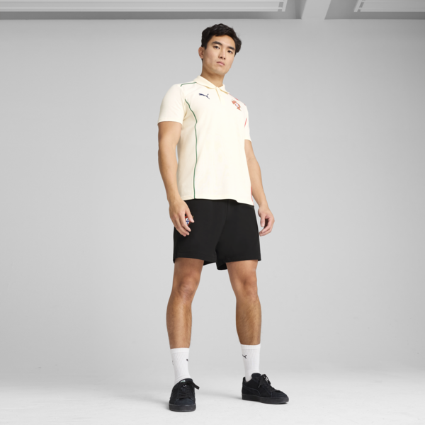 Portugal Casuals Polo Men, Sugared Almond-Persian Blue, large-ZAF