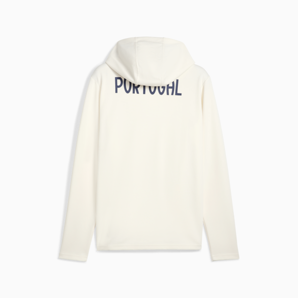 Campera con capucha y cierre Portugal Casuals para hombre, Sugared Almond-Persian Blue, large-ARG