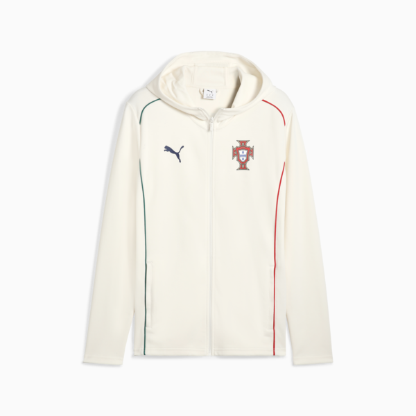 Campera con capucha y cierre Portugal Casuals para hombre, Sugared Almond-Persian Blue, large-ARG