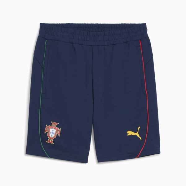 Short Portugal Casuals para hombre, Persian Blue-Sunny Yellow, large-ARG