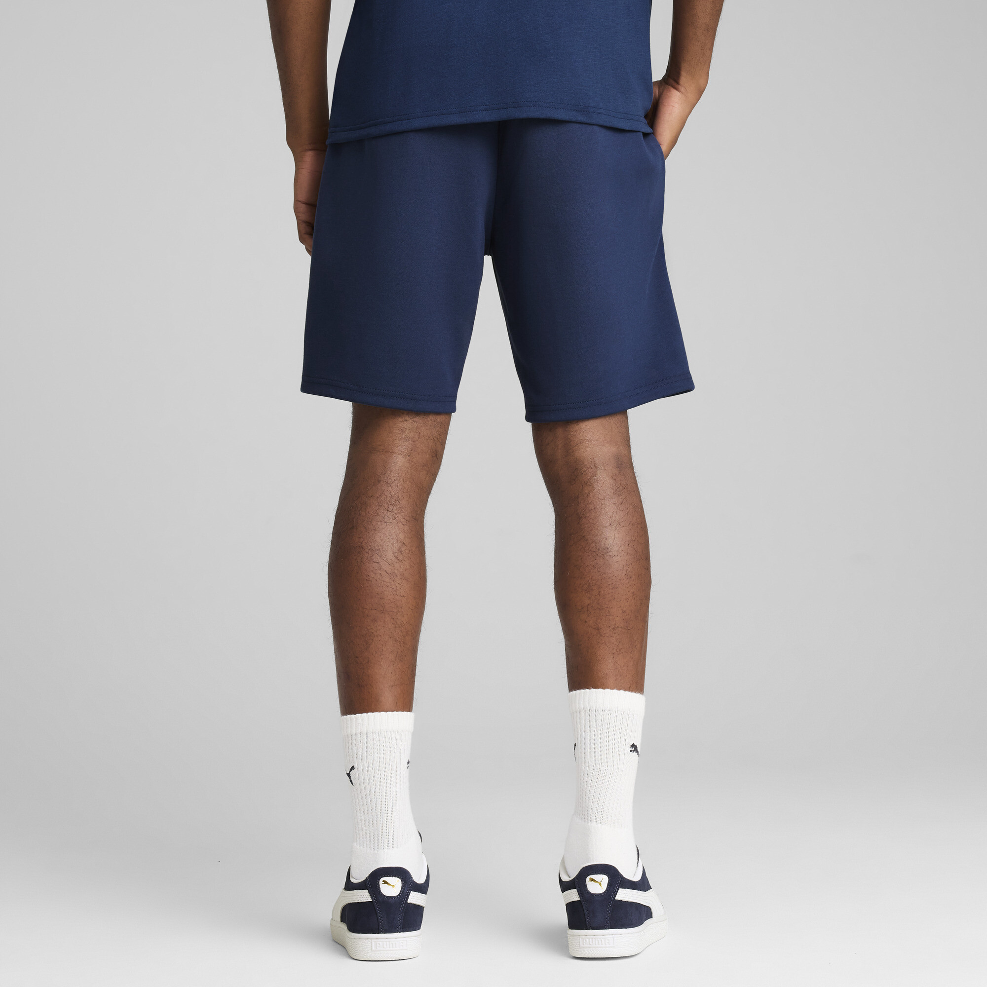 PUMA Portugal Casuals short voor Heren, Blauw/Geel, Maat S thumbnail 3