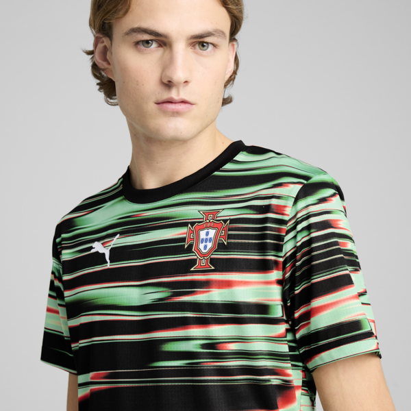 Portugal Pre-match Jersey Men, PUMA Black-PUMA White, large-ZAF