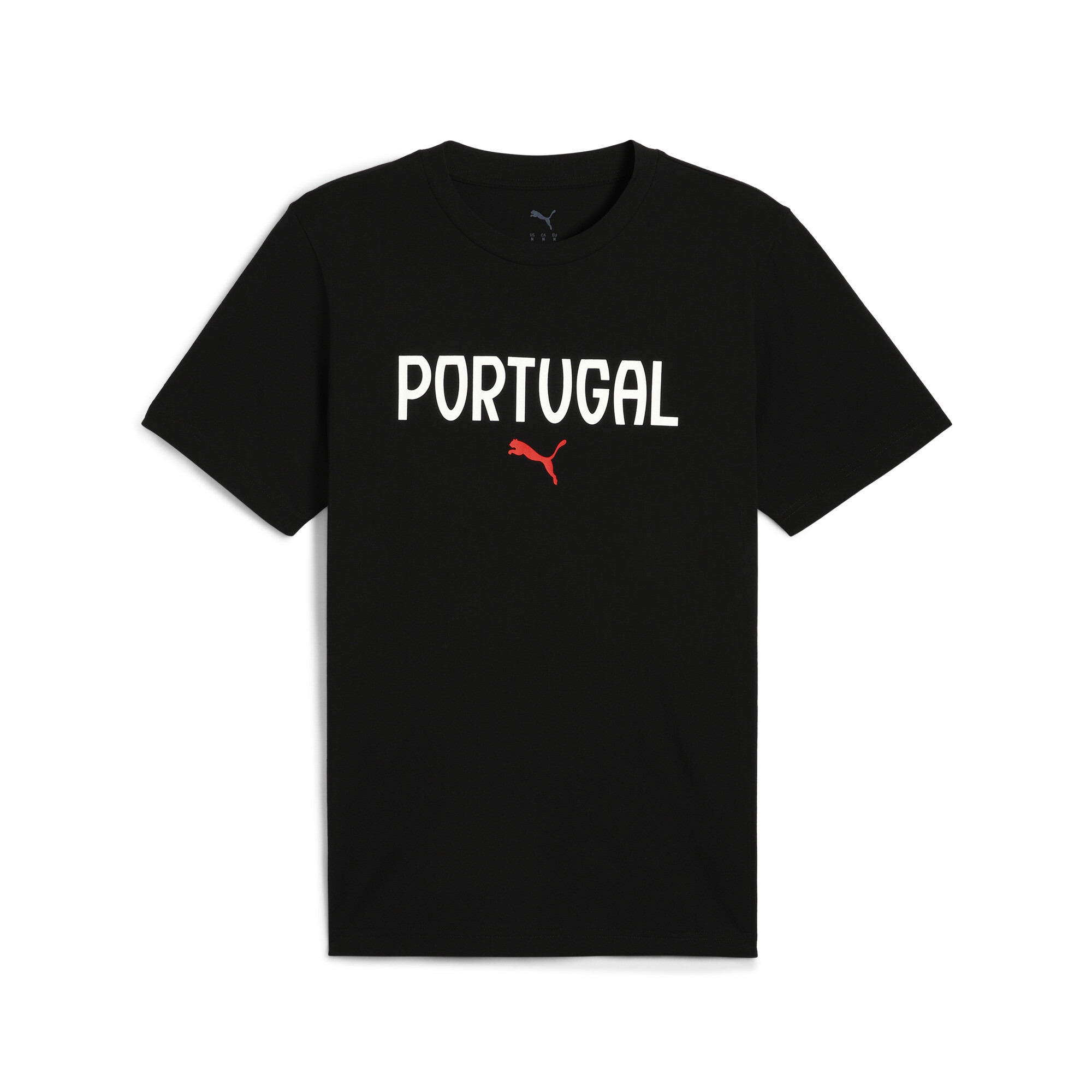 PUMA Portugal ftblNRGY T-shirt voor Heren, Zwart, Maat XL thumbnail 3