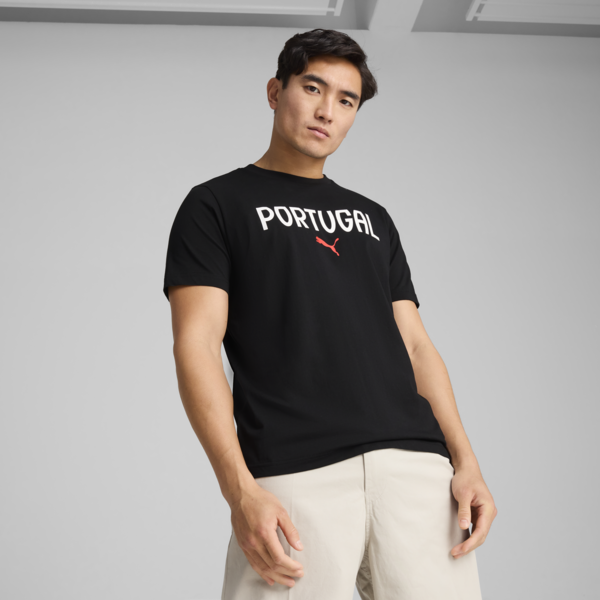 Camiseta Portugal ftblNRGY para hombre, PUMA Black, large-ARG