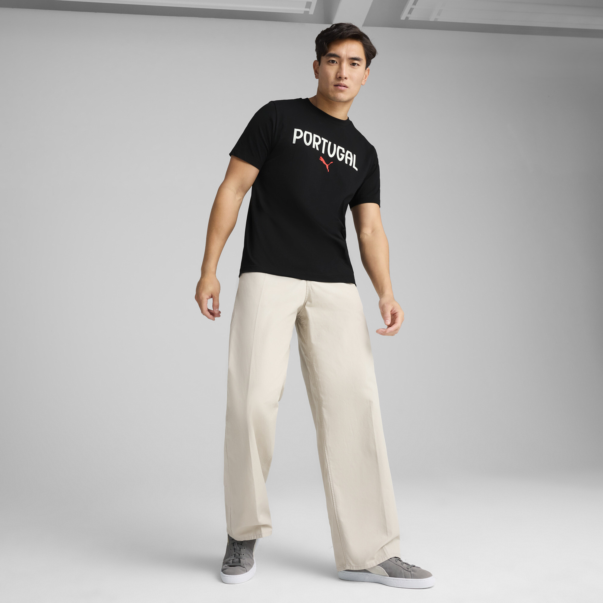 PUMA Portugal ftblNRGY T-shirt voor Heren, Zwart, Maat XL thumbnail 4