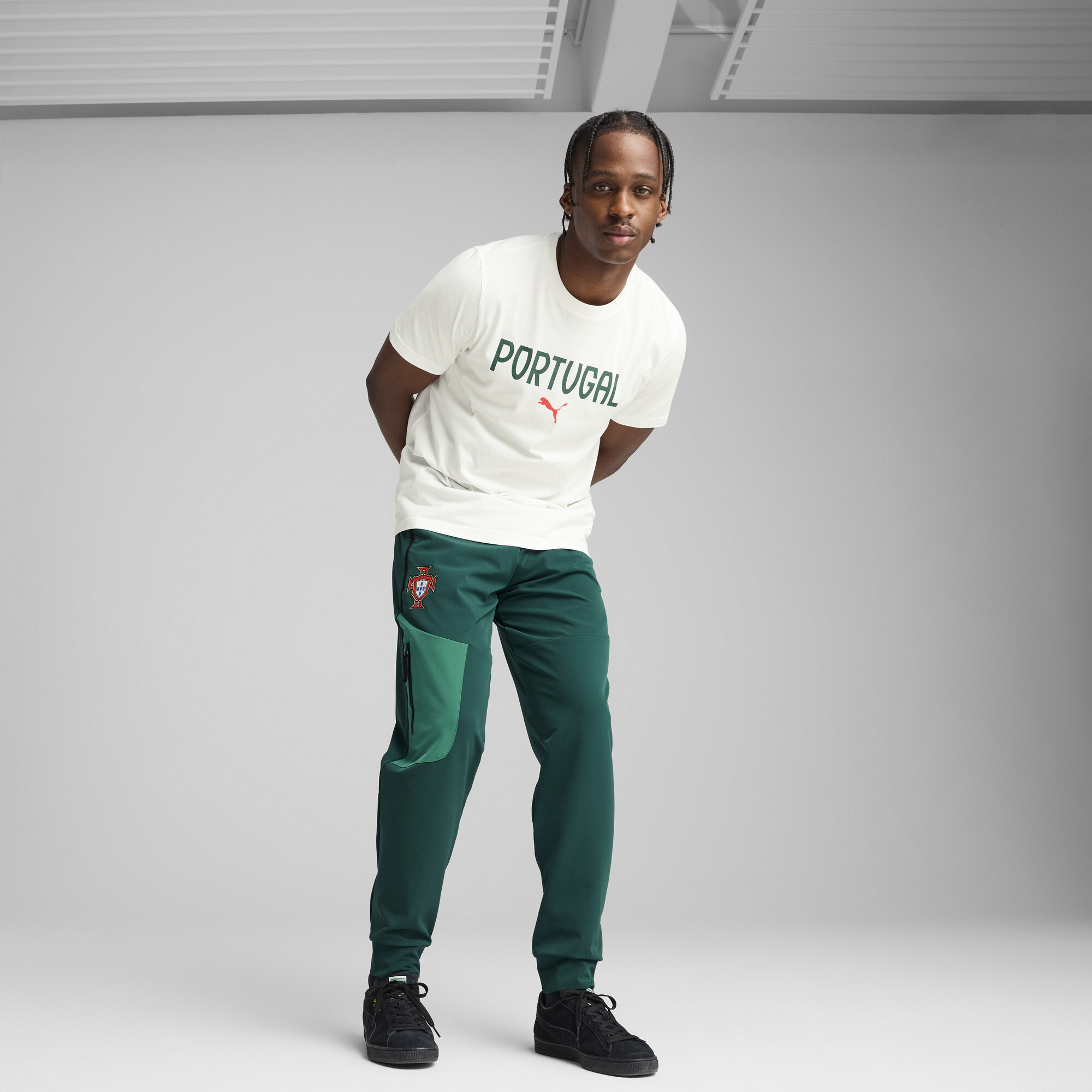 PUMA Portugal ftblNRGY T-shirt voor Heren, Wit, Maat XXL thumbnail 4