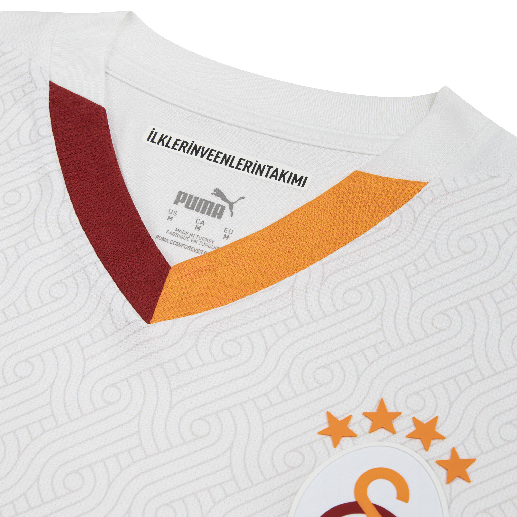 Men's Puma Galatasaray SK 24/25 Away Jersey, White, Size M, Clothing