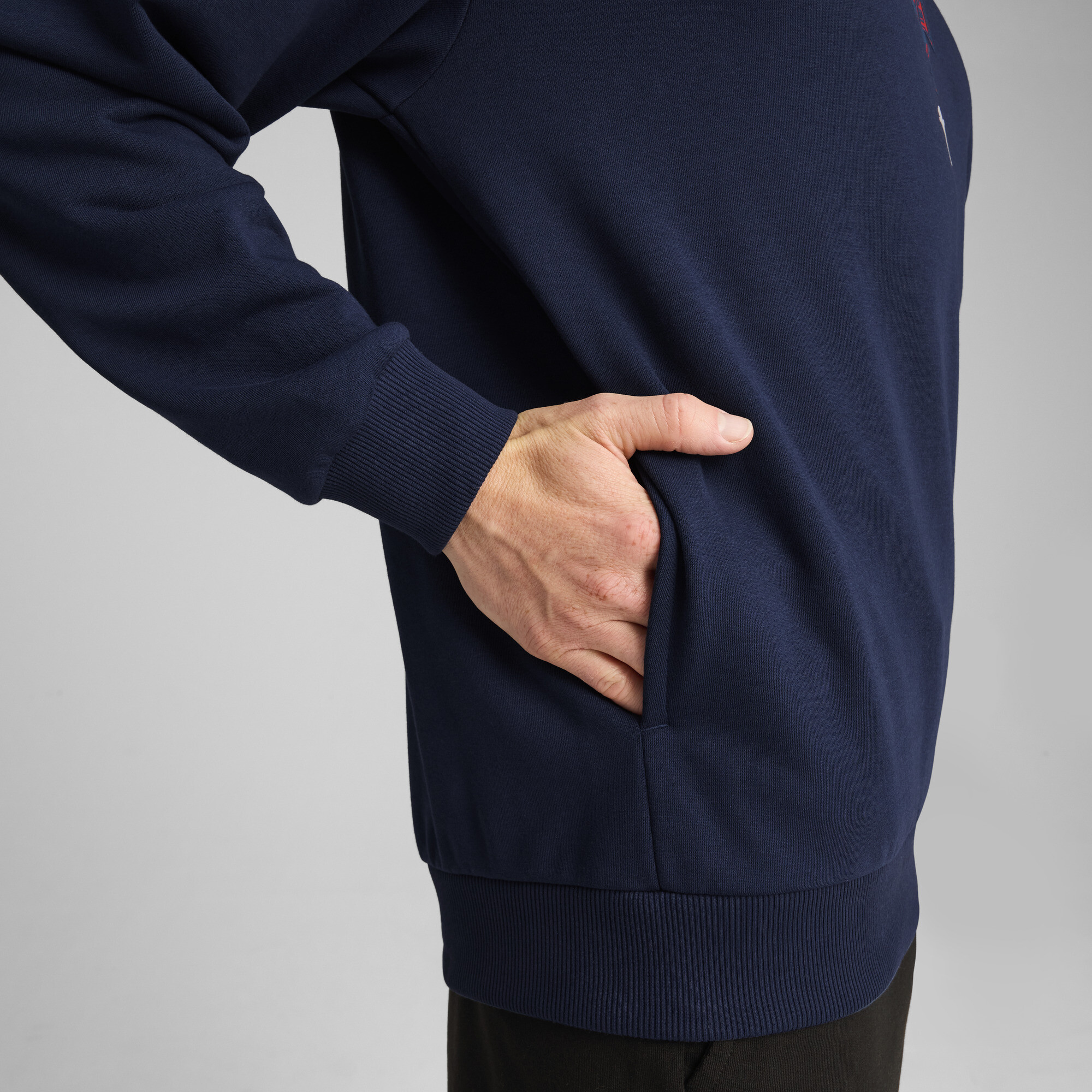 PUMA Portugal ftblNRGY+ hoodie voor Heren, Blauw, Maat XXL thumbnail 4