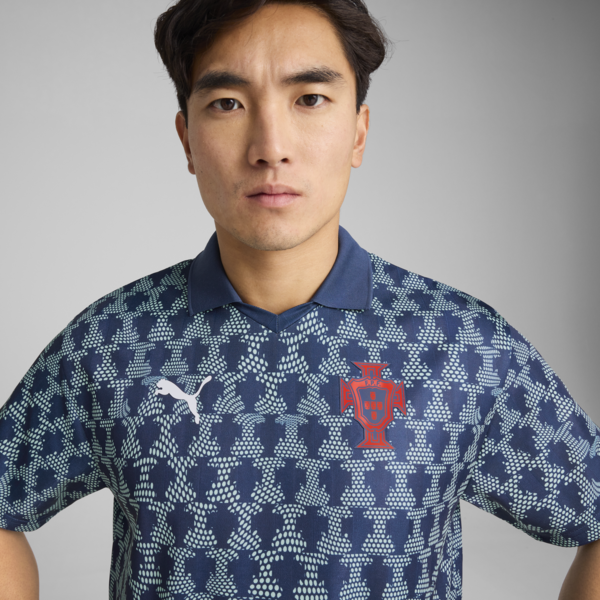 Portugal ftblNRGY+ Retro Jersey Men, Persian Blue, large-ZAF