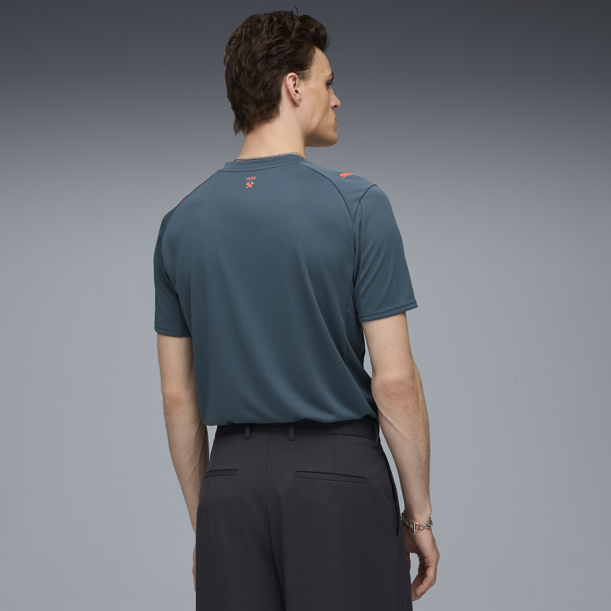 PUMA FC Shakhtar Donetsk 25/26 uitshirt voor Heren, Grijs, Maat S thumbnail 3