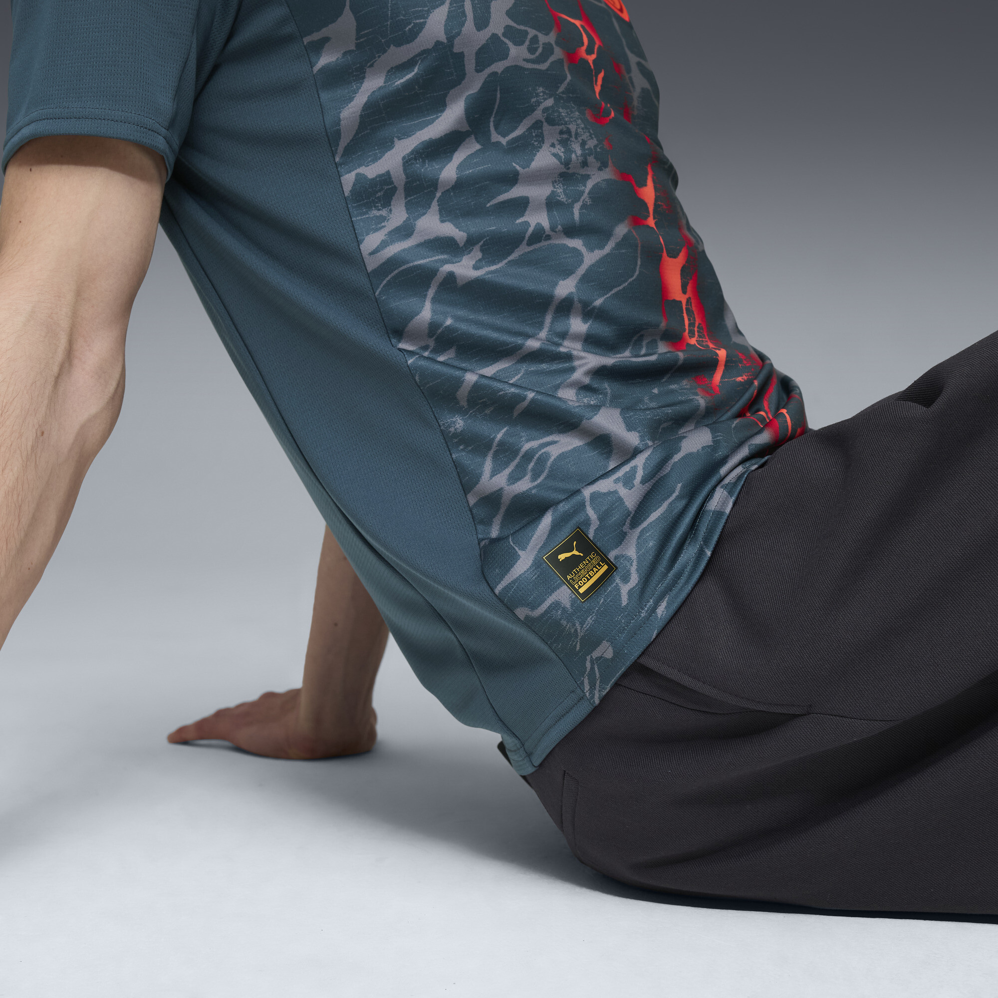 PUMA FC Shakhtar Donetsk 25/26 uitshirt voor Heren, Grijs, Maat S thumbnail 2