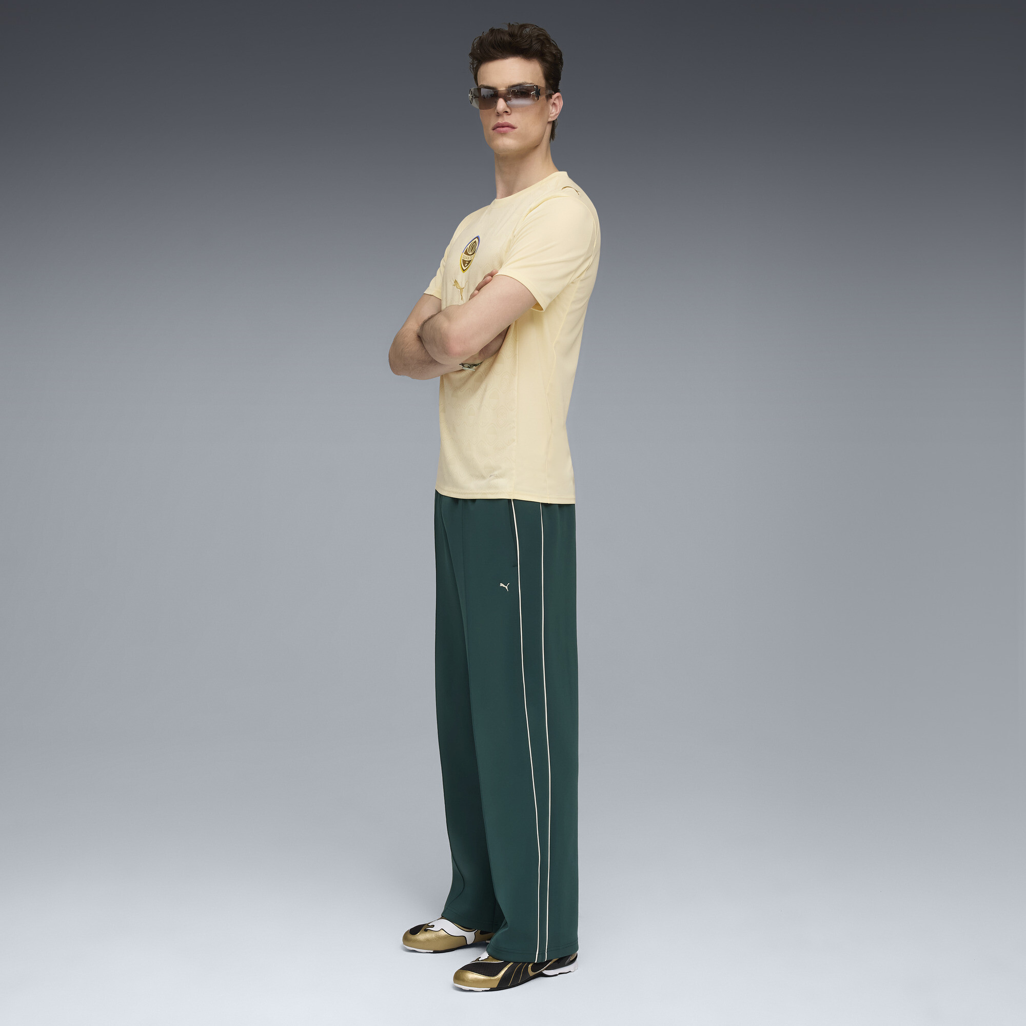 PUMA FC Shakhtar Donetsk 25/26 derde shirt voor Heren, Goud, Maat M thumbnail 4