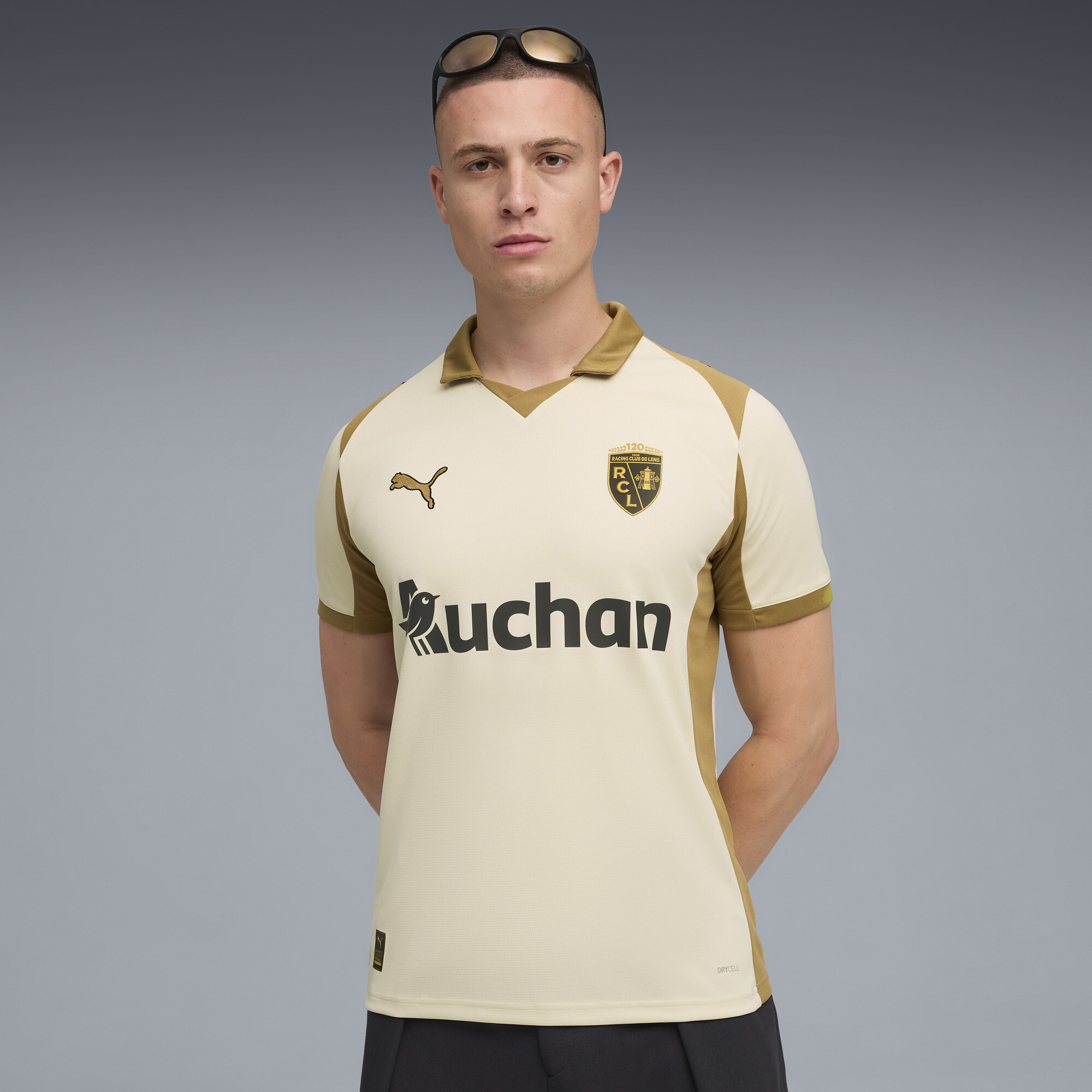 PUMA RC Lens 25/26 derde shirt voor Heren, Goud, Maat S thumbnail 6