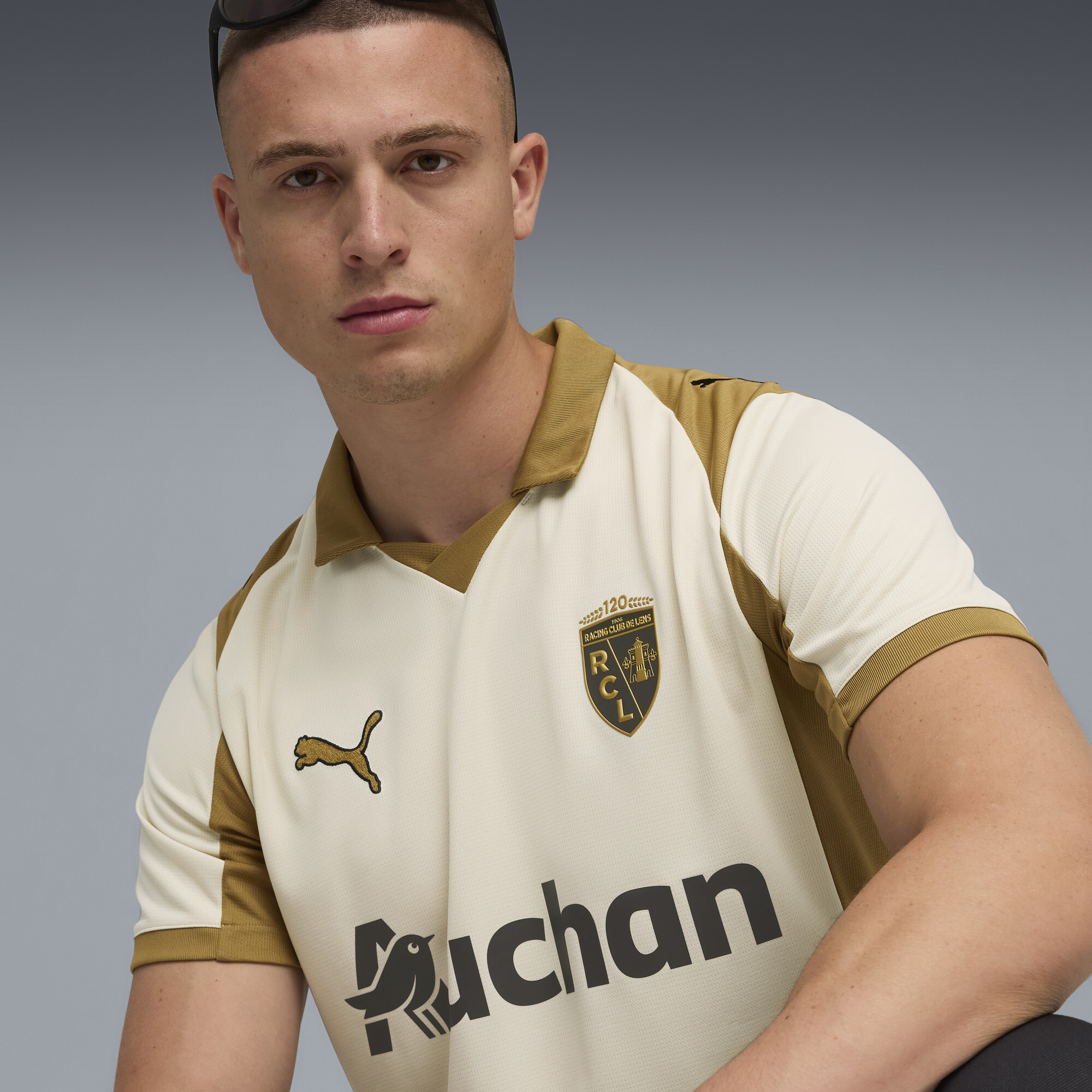 PUMA RC Lens 25/26 derde shirt voor Heren, Goud, Maat S thumbnail 5