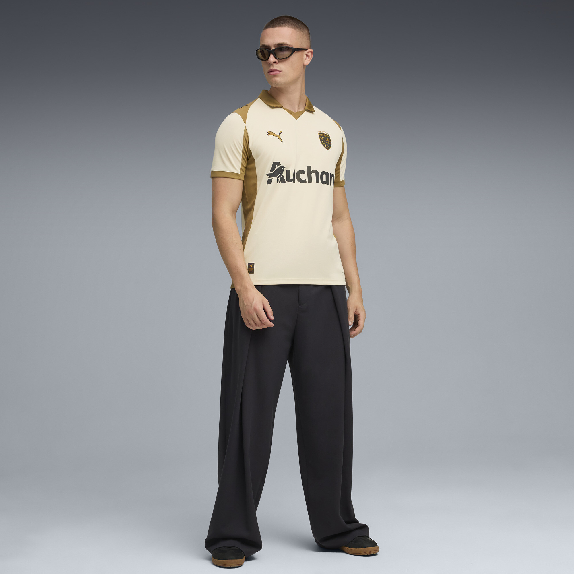 PUMA RC Lens 25/26 derde shirt voor Heren, Goud, Maat S thumbnail 4