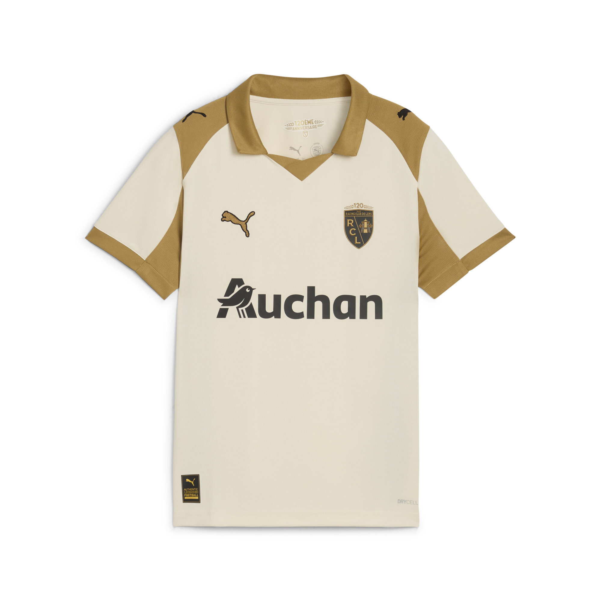 PUMA RC Lens 25/26 derde shirt, Goud, Maat 5-6Y thumbnail 3