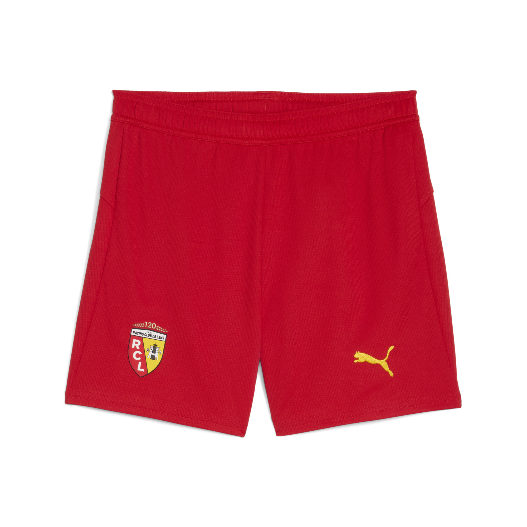 PUMA RC Lens 25/26 short, Zwart/Rood, Maat 11-12Y thumbnail 3