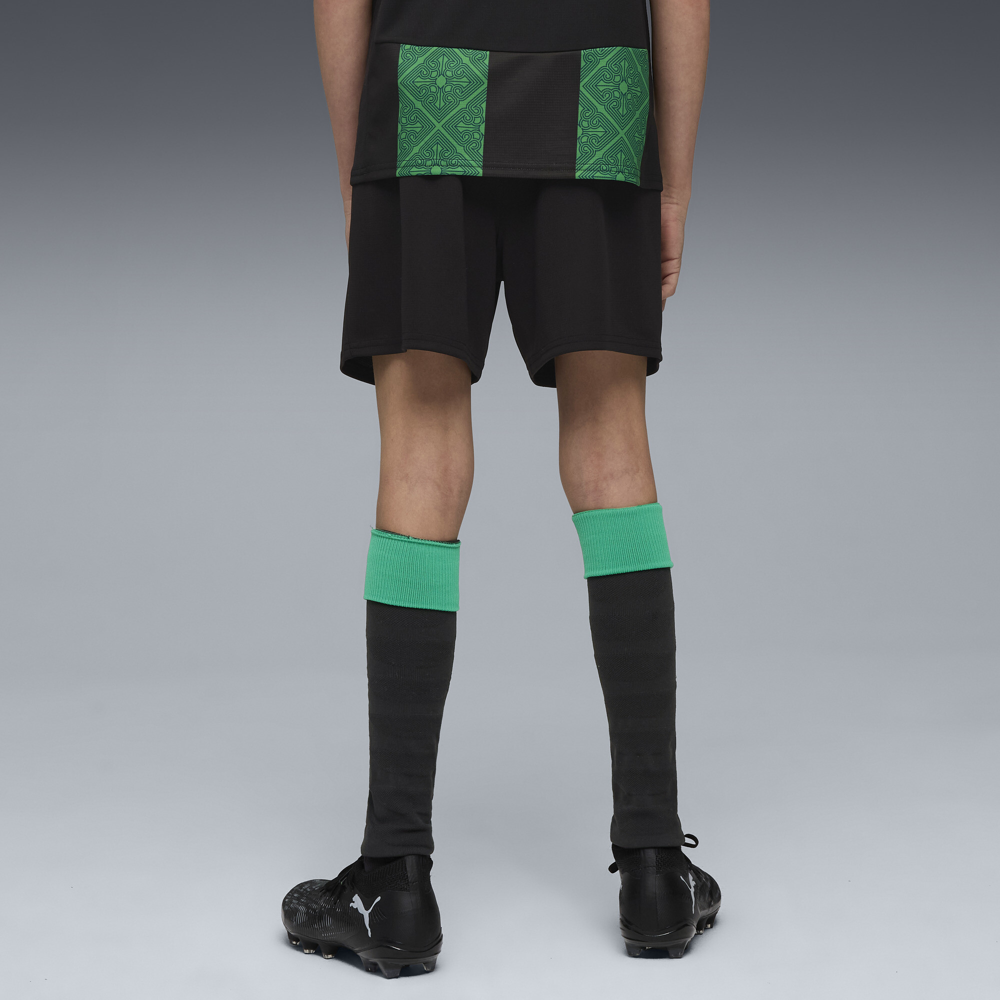 PUMA RC Lens 25/26 short, Zwart/Wit, Maat 5-6Y thumbnail 4